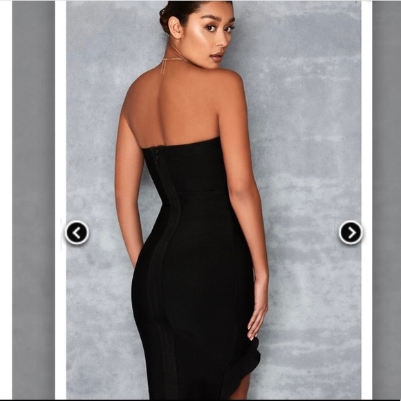 🖤Mistress Rocks Black Strapless Dress🖤 - Picture 2 of 6